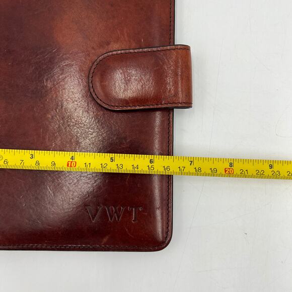 Bosca Old Leather Address Book Weekly Minder - Picture 3 of 8